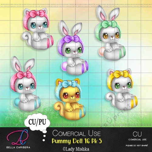 Pummy Doll 16 Pk 5