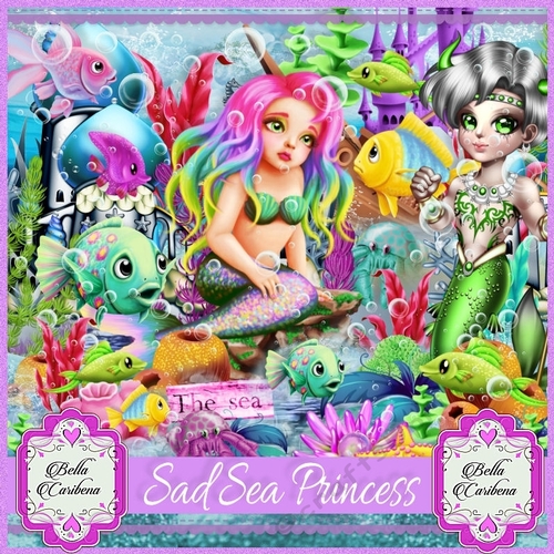 Sea Sad Princess, kit from Bella Caribena  