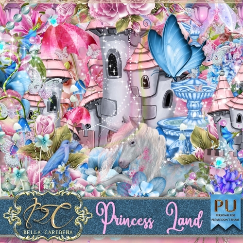 PrincessLand, kit from Bella Caribena 