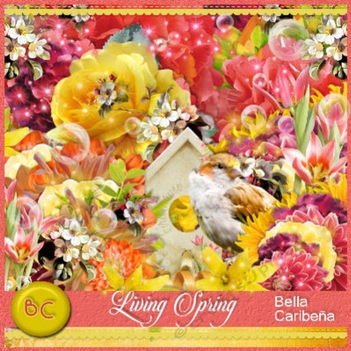 Living Spring, kit from Bella Caribena