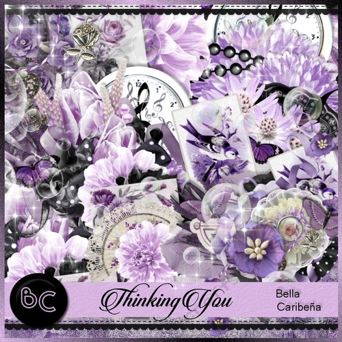 Thinking You, kit from Bella Caribena 