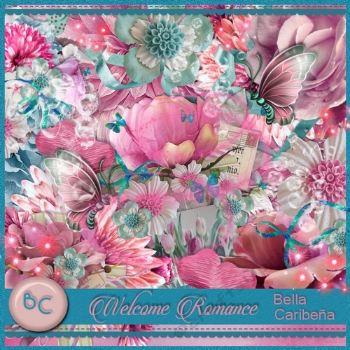 Welcome Romance, kit from Bella Caribena 