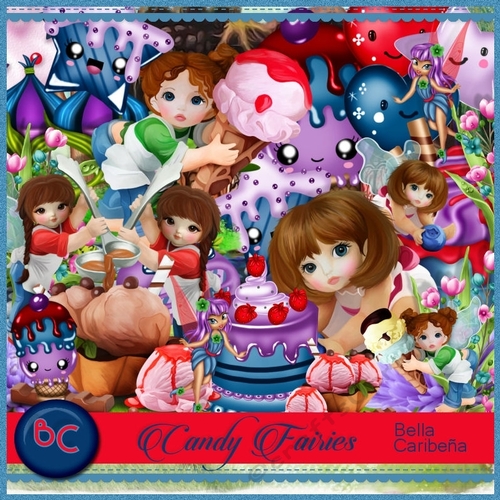 Candy Fairies, kit from Bella Caribena 