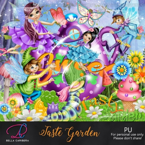 Taste Garden, kit from Bella Caribena  