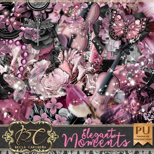 Elegant Moments, kit from Bella Caribena 