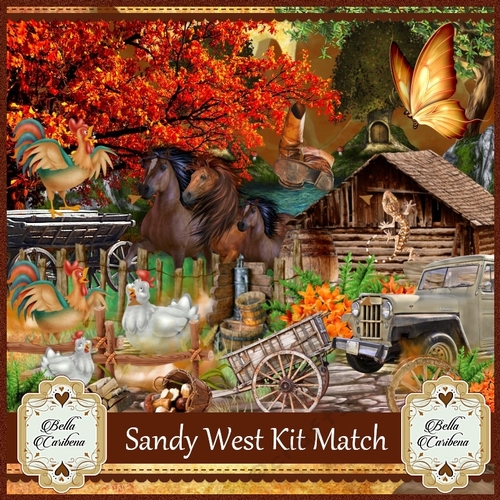 Sandy West, kit from Bella Caribena 