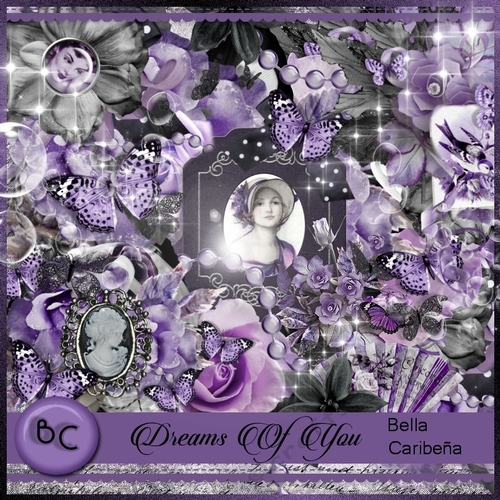 Dreams OF You,  kit from Bella Caribena 