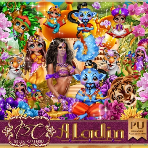 Aladin,  kit from Bella Caribena 