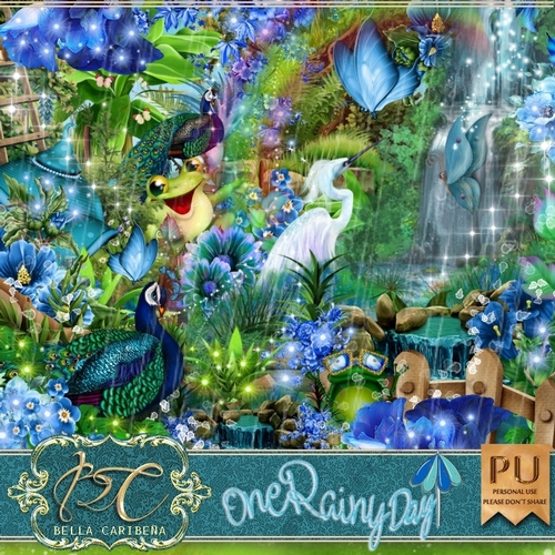 One Rainy Day, kit from Bella Caribena 