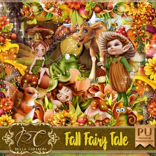 Fall Fairy Tale, kit from Bella Caribena 
