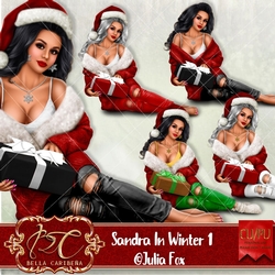 Sandra In Winter 1, from Bella Caribena 