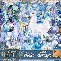 Winter Magic, kit from Bella Caribena
