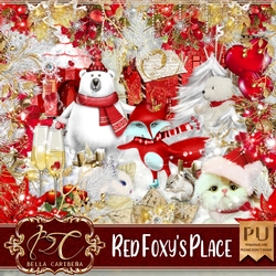 Red Foxys Place, kit from Bella Caribena