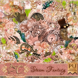 Steam Fantasy, kit from Bella Caribena