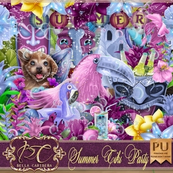 Summer Tiki Party, kit from Bella Caribena