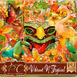 Vibrant N Tropical, kit from Bella Caribena