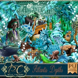 Atlantis Depths, kit from Bella Caribena