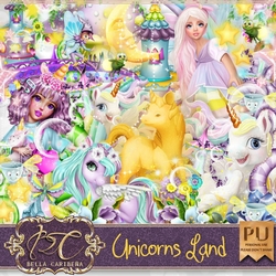 UnicornsLand, kit from Bella Caribena
