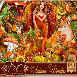 Autumn Wonders, kit from Bella Caribena