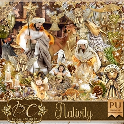 Nativity, kit from Bella Caribena