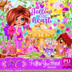 Follow Your Heart, mini kit from Bella Caribena