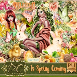 Is Spring Coming, kit from Bella Caribena 