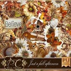 Just a fall afternoon,  kit from Bella Caribeña
