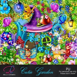 Cutie Garden, kit from Bella Caribena
