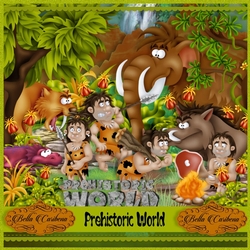 Prehistoric World, kit from Bella Caribena