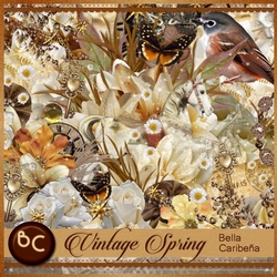 Vintage Spring, kit from Bella Caribena