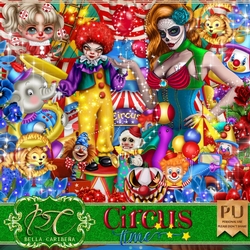 Circus Time, kit from Bella Caribena