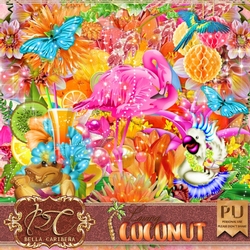 Loving Coconut, kit from Bella Caribena