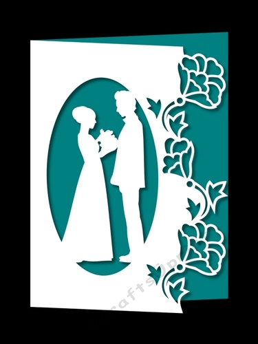WEDDING COUPLE CARD