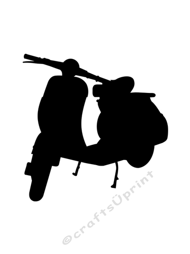 VINTAGE SCOOTER TOPPER