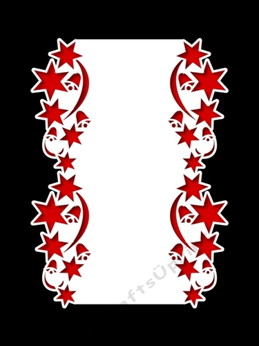 CHRISTMAS BELLS AND STARS MAT