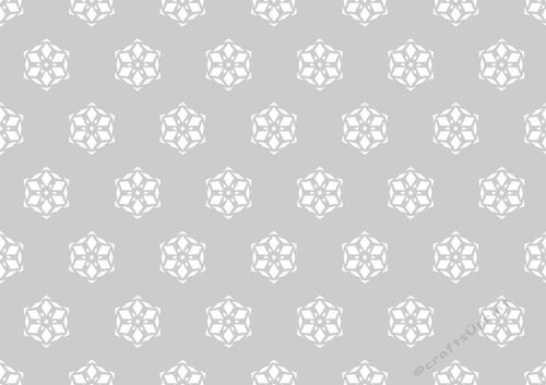 Christmas Snowflakes Backing Paper 1