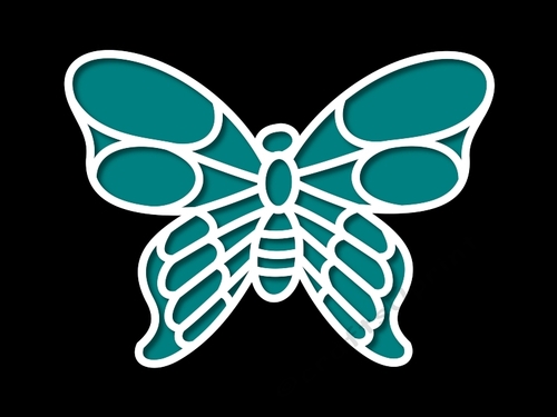 BUTTERFLY TOPPER 8