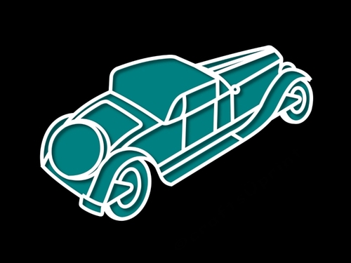 VINTAGE CAR TOPPER 3