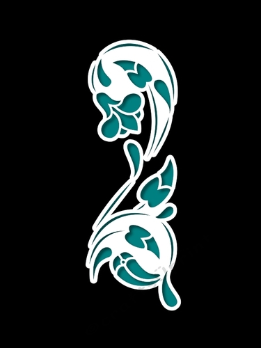 FLORAL TOPPER 5
