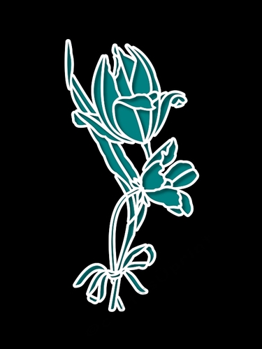 FLORAL TOPPER 43