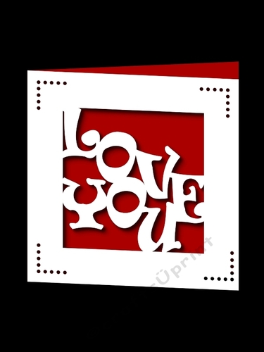 VALENTINE SQUARE CARD 2