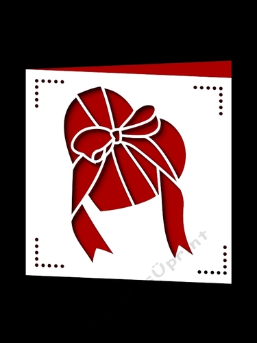 HEART SQUARE CARD 2