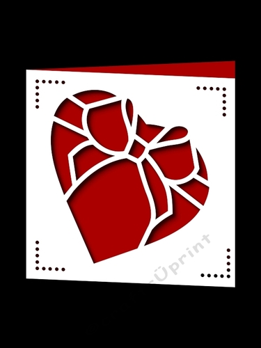 HEART SQUARE CARD 3