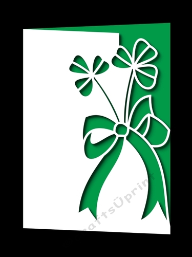 SAINT PATRICKS DAY OVER THE EDGE CARD