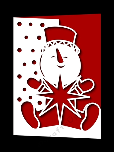OVER THE EDGE CHRISTMAS SNOWMAN 6
