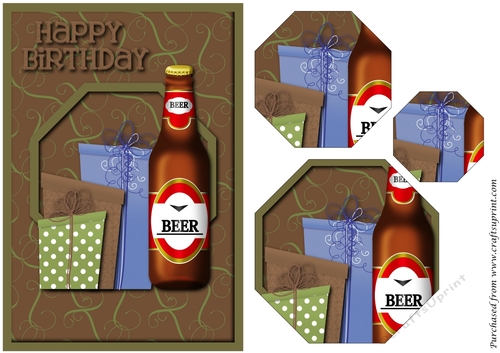 Beer and Gifts Octagon Pyramid