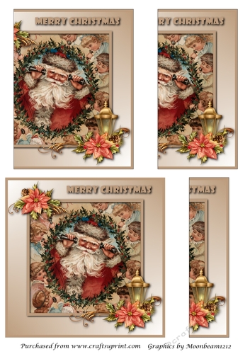 Santa listening to children Side Stacker