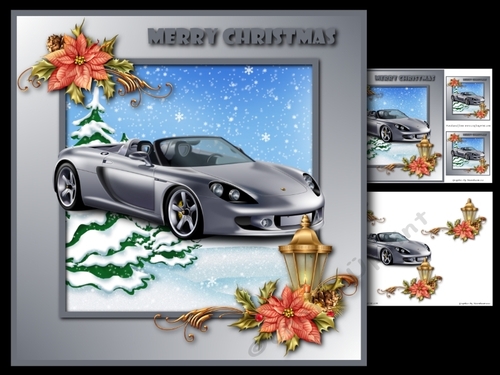Christmas Sports Car Mini Kit
