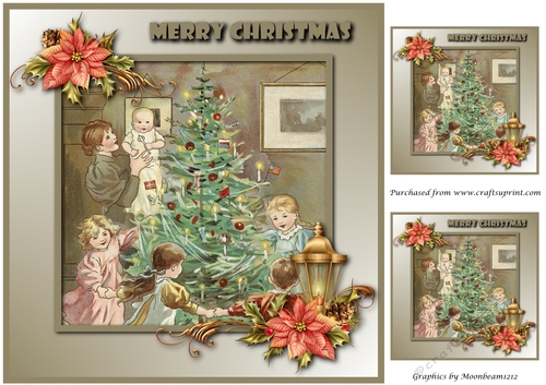 Baby First Christmas Topper
