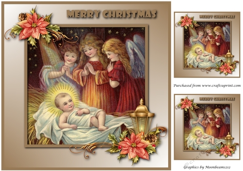 Christmas Baby Jesus Topper